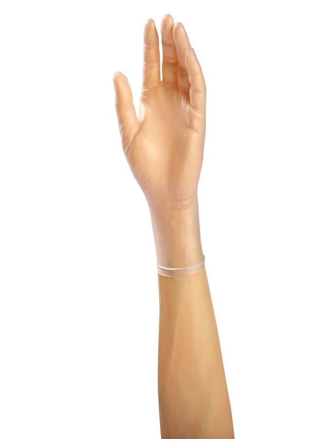 AmerCare Verge Powder Free Gloves, Vinyl, Large, Case of 1000 - Image 3
