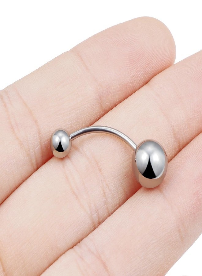 Ftovosyo Extra Long Titanium Belly Button Rings 16G Navel Rings Internally Threaded Belly Rings For Women Belly Bars 14mm - Image 4