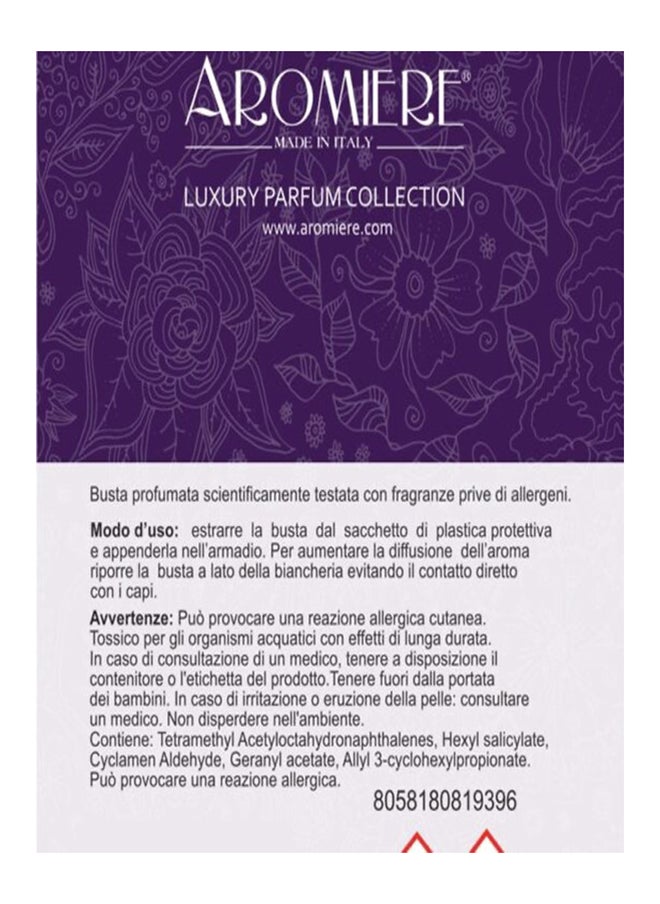 Aromiere - Lavender Surround Laundry Fragrance Wardrobe Pouch 9 g Size Made in Italy - Image 1