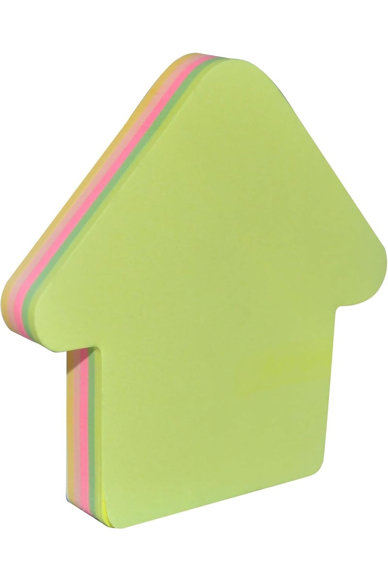 Cosmic CPP08S Arrow Shaped Sticky Notes, 3 x 3 in, Neon Assorted, 100 Sheets - Image 1