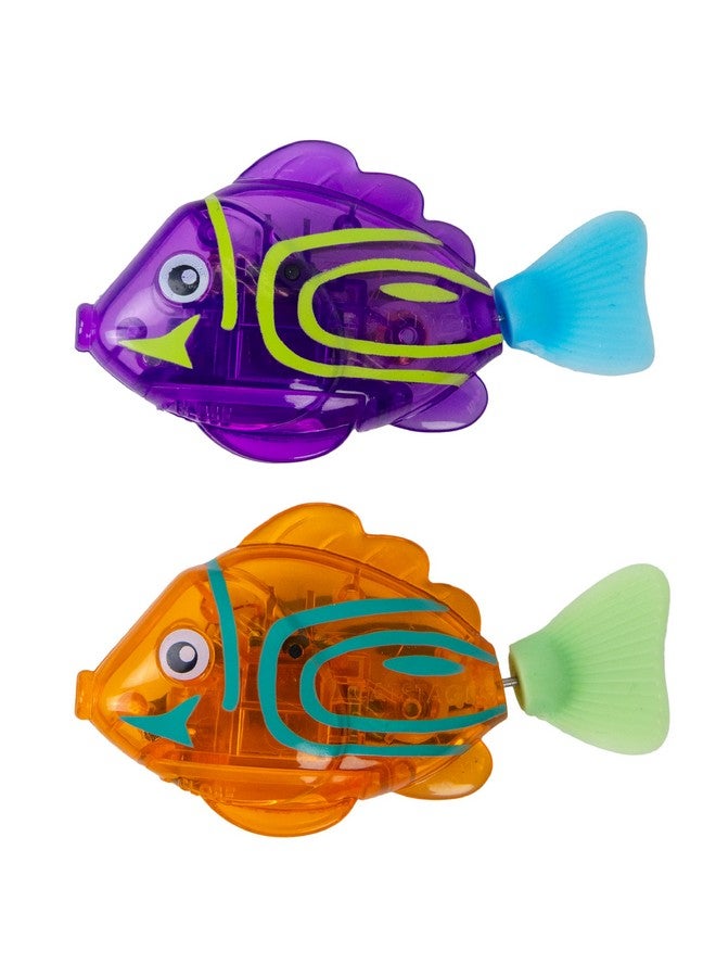 Catstages Meow-smerizing Fish Electronic Cat Toys, 2Pk, Replacement Pack for Meow-smerizing Fish Bowl, Multicolored - Image 1