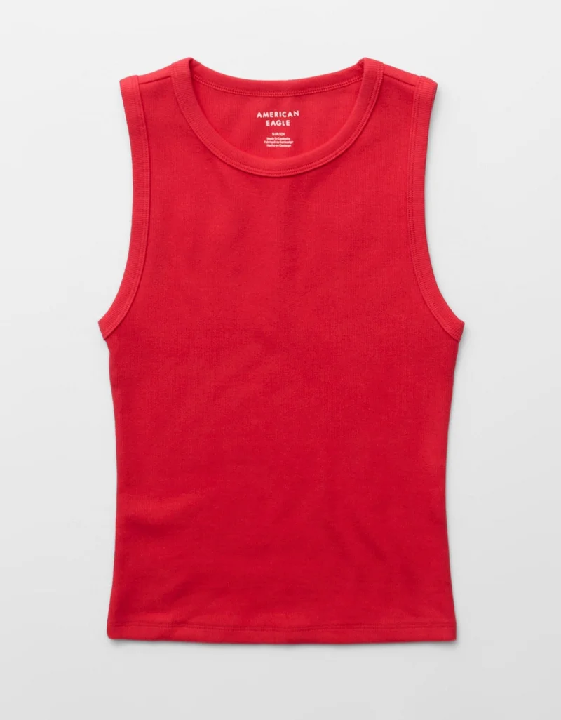 American Eagle  AE Main Squeeze Muscle Tank Top for Women | Best Price UAE