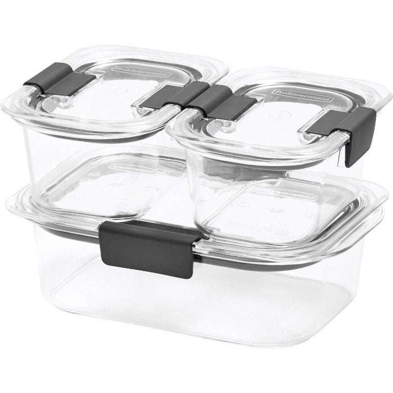 Rubbermaid Brilliance Leak-Proof Food Storage Containers with Airtight Lids - Image 1