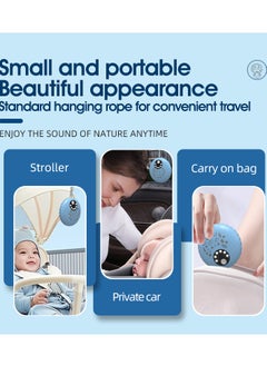 Portable Baby Sleep Soother, White Noise Sound Machine for Sleeping with 8 Color Night Light, Toddler Sleep Trainer with 10 Soothing Sounds, 3 mode Timer (Pearl White) - pzsku/Z270C53CCED236D72D790Z/45/_/1722626927/d7cd75dc-06d5-4911-8463-d0d06e464f02