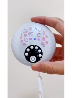 Portable Baby Sleep Soother, White Noise Sound Machine for Sleeping with 8 Color Night Light, Toddler Sleep Trainer with 10 Soothing Sounds, 3 mode Timer (Pearl White) - pzsku/Z270C53CCED236D72D790Z/45/_/1724100980/f3a5761c-fcda-4414-9a8b-2bd0f7d9c4d0