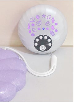 Portable Baby Sleep Soother, White Noise Sound Machine for Sleeping with 8 Color Night Light, Toddler Sleep Trainer with 10 Soothing Sounds, 3 mode Timer (Pearl White) - pzsku/Z270C53CCED236D72D790Z/45/_/1724100981/2eec9561-2cb7-4898-b13e-a1e026d6f8d1