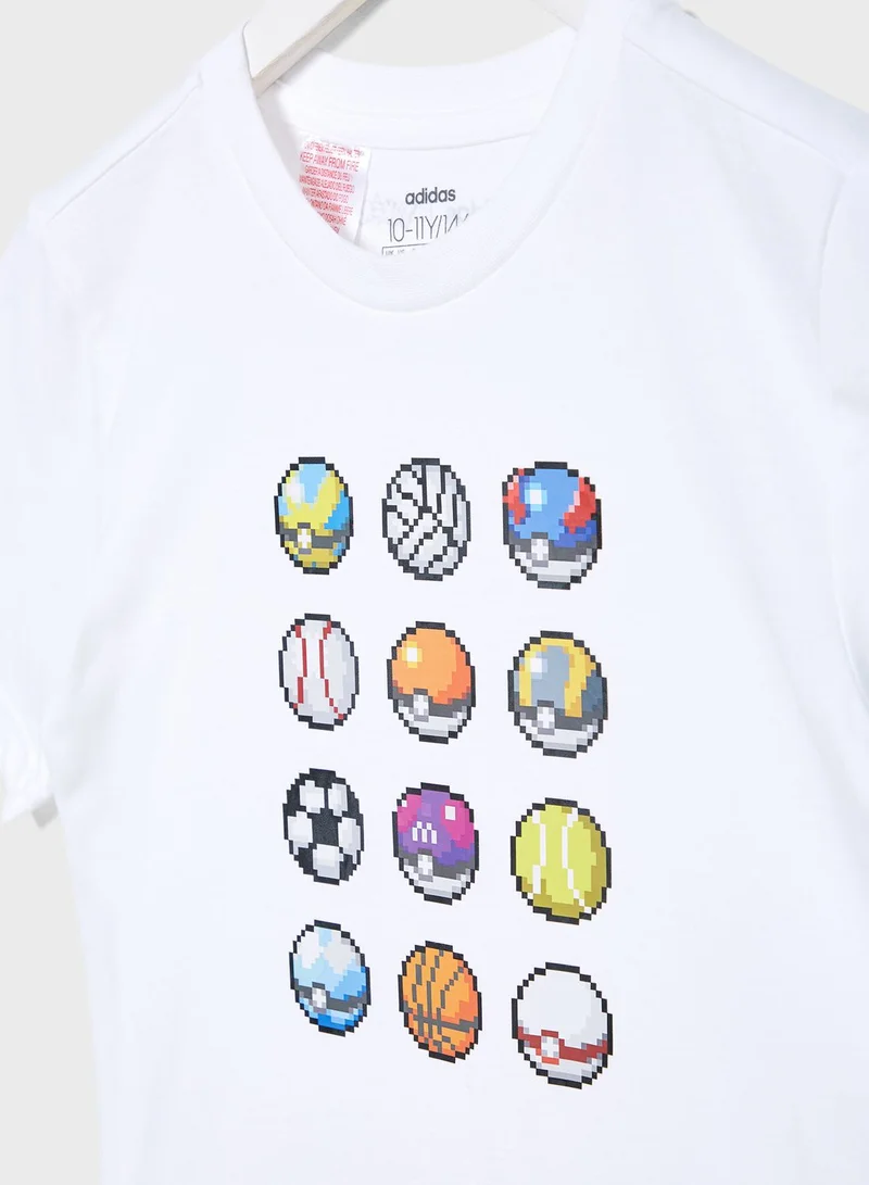 Adidas Youth Pokemon T-Shirt