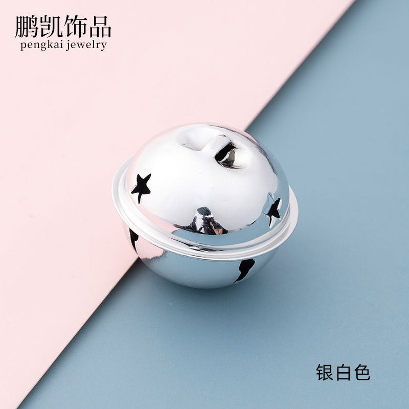 Diy Handmade Pendant Material 4Cm Cm Christmas Colorful Cartoon Pet Bell Large Gift Activity Accessories - Image 1