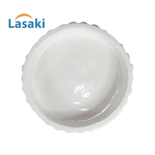Lasaki Bubble Big Tray White Set of 2 | Round Ceramic (Plates/Saucers) for Pots, Planters, Flowers, Succulents | Decorative Garden Accessories | (H - 3 X D - 13 cm) Plants Not Included - Image 3