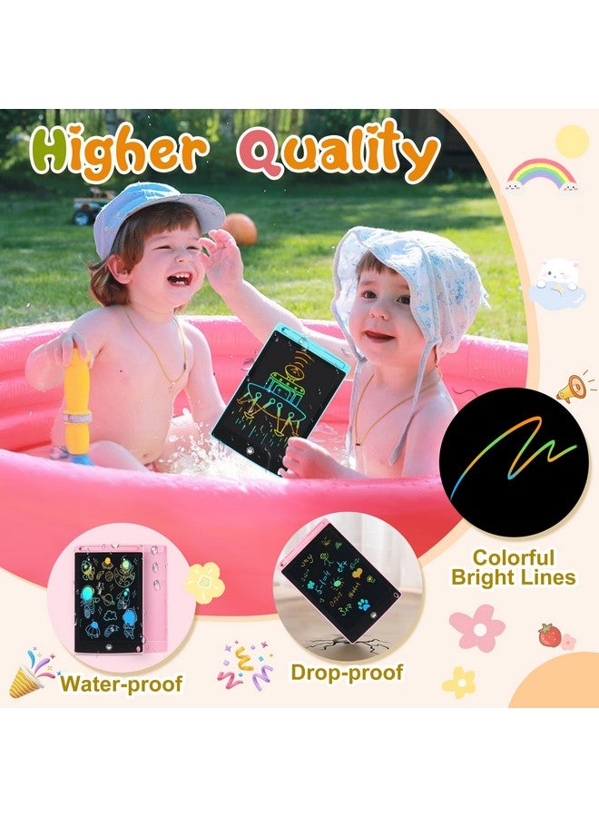 Sunlu 2 Pack Lcd Writing Tablet, Electronic Drawing Writing Board, Erasable Drawing Doodle Board, Doodle Pad Toys For Kids Adults Learning & Education, 8.5In(Blue+Pink) - Image 3