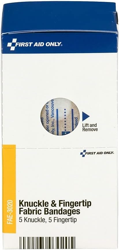 First Aid Only ضمادات قماشية لسلامة الأصابع 10 قطع - Image 3