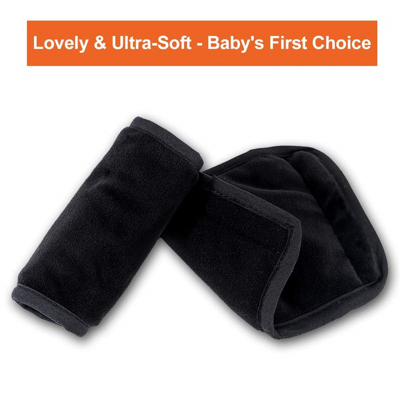 2Pcs car seat belt covers, child seat belt shoulder pads, stroller seat belts, and seat belt cushions suitable for all seats,S - Image 5