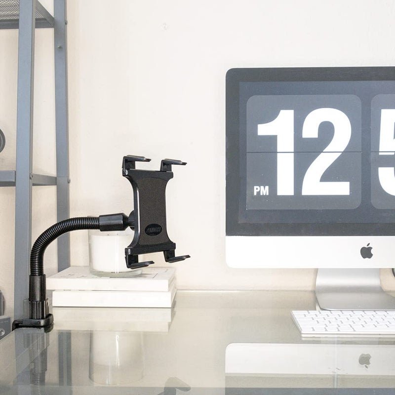 Arkon TAB086-12 Heavy Duty Tablet Clamp Mount with 12 inch Neck for iPad Pro iPad Air Galaxy Note 10.1 Retail Black - Image 2