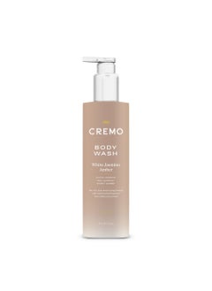 cremo Cremo Skin Moisturizing White Jasmine Amber Women's Body Wash, Notes of White Jasmine, Red Currant, and Sweet Amber, 16 Fl Oz 