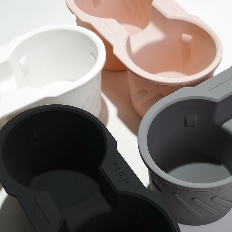 VION Tesla Model 3/Y Cup Holder (Pink) - Fits 2024-2021 Y, 2023-2021 3 - Image 5