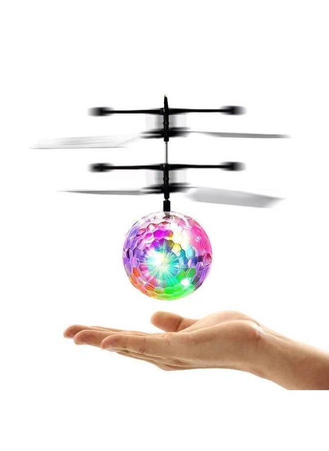 Internet Red Children's Toy Gesture Induction Swing Suspension Colorful Luminous Remote Control Flight Decompression Parent-Child Interaction-Color:Startstop Small Remote Control●4  - Image 3