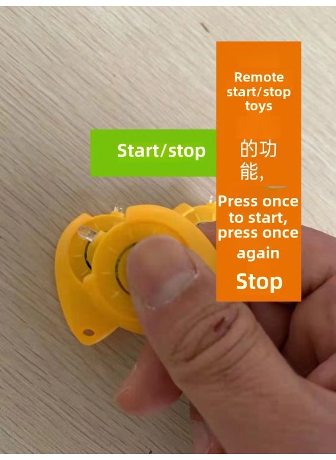 Internet Red Children's Toy Gesture Induction Swing Suspension Colorful Luminous Remote Control Flight Decompression Parent-Child Interaction-Color:Startstop Small Remote Control●4  - Image 1