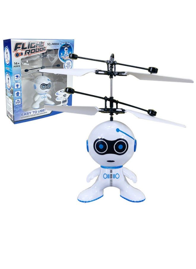 Internet Red Children's Toy Gesture Induction Swing Suspension Colorful Luminous Remote Control Flight Decompression Parent-Child Interaction-Color:Startstop Small Remote Control●4  - Image 4