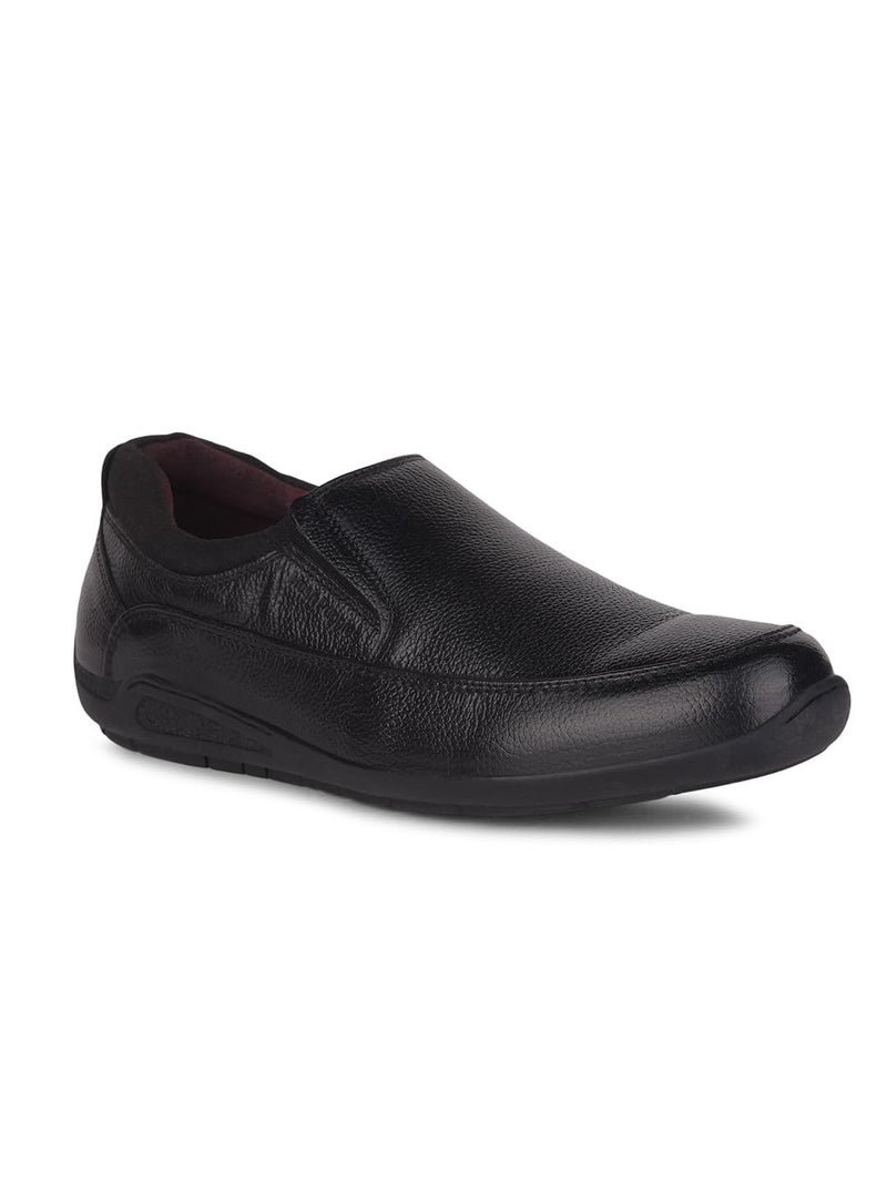 Hush Puppies MenADRIAN Slip ON E Shoes UK 7 Color Black (8546218) - Image 2