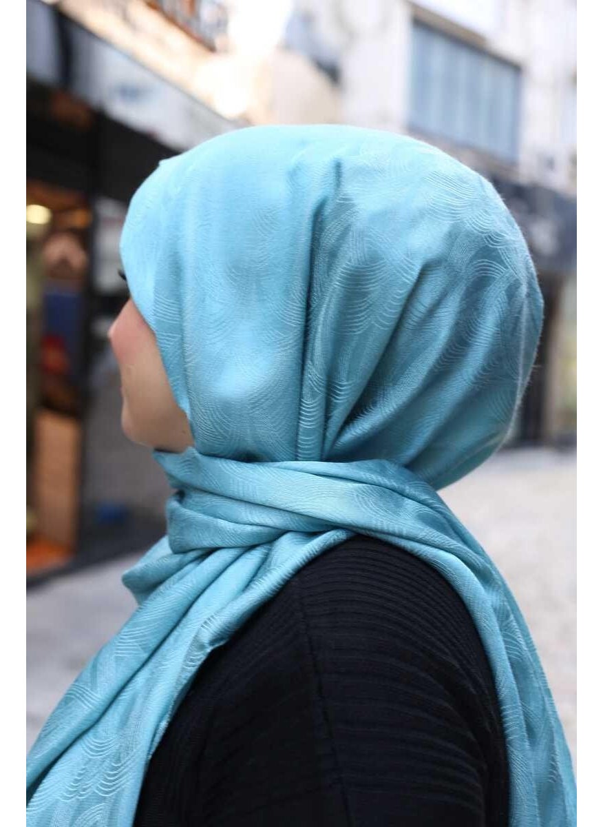 Mevra Silky Shawl Mint  - Image 2