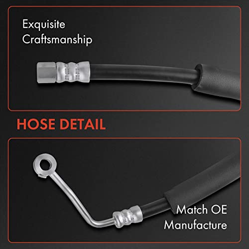 A-Premium Power Steering Hose Pressure Line Hose Assembly Compatible with Lexus LS430 2001-2006 V8 4.3L To Gear - Image 5