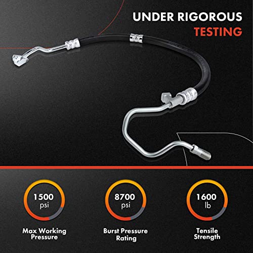 A-Premium Power Steering Hose Pressure Line Hose Assembly Compatible with Lexus LS430 2001-2006 V8 4.3L To Gear - Image 2
