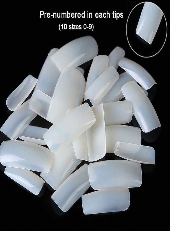 Authentic Store Artificial Nails for Professionals Pack of 200 Pieces (French Nails)(Fake Nails, False Nails)(White)(Reusable) (Numbers are just for Illustrative Purpose) - Image 4