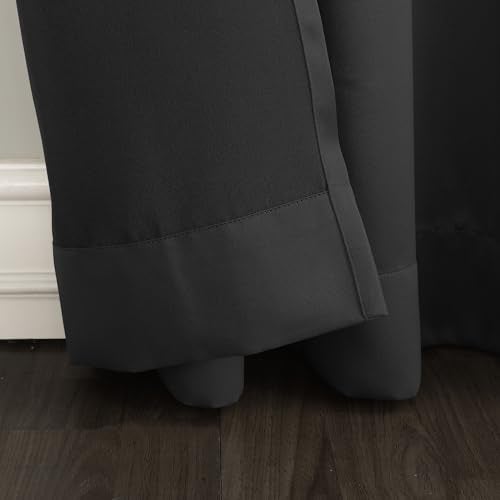 Sun Zero Barrow Energy Efficient Rod Pocket Curtain Single Panel - Image 3