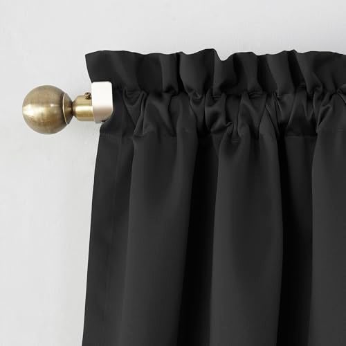 Sun Zero Barrow Energy Efficient Rod Pocket Curtain Single Panel - Image 2