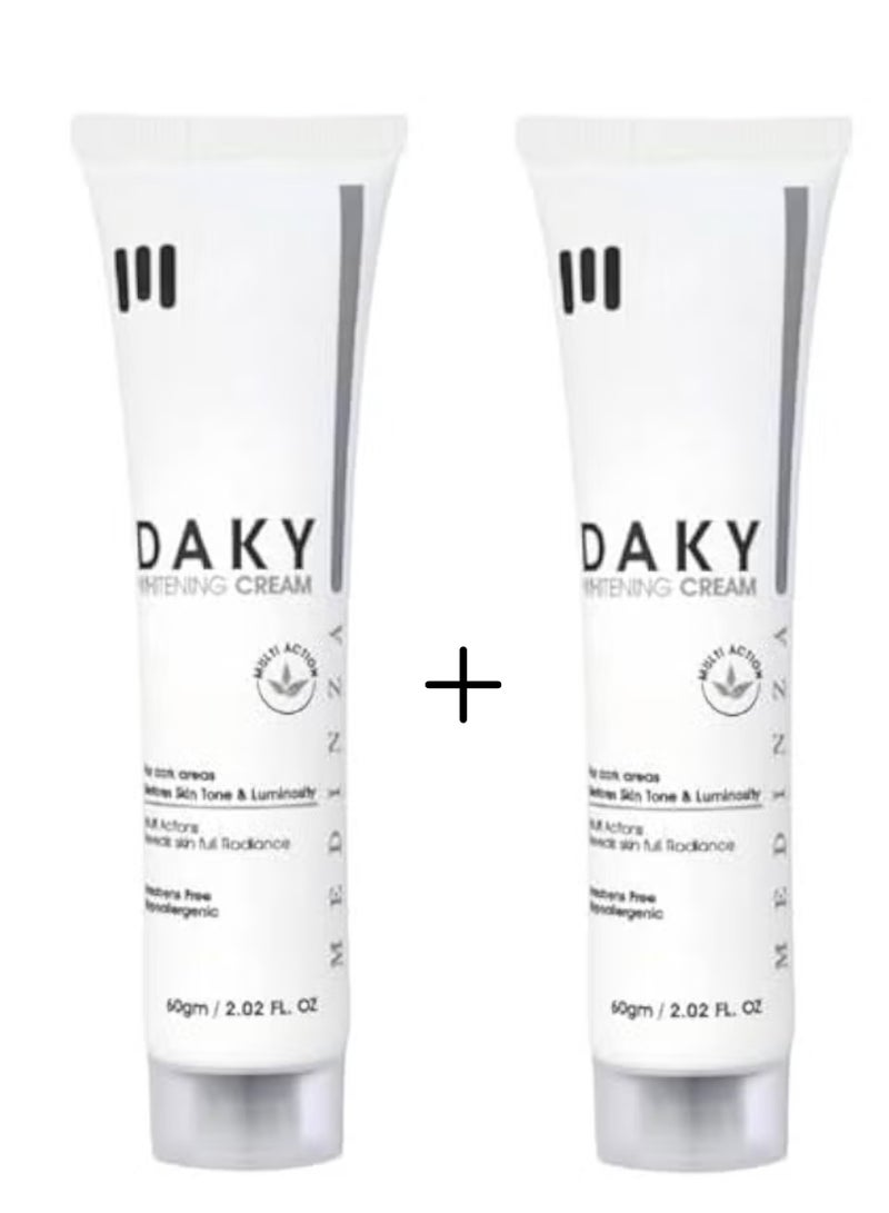Daky Medinza Skin Whitening Cream 1+1