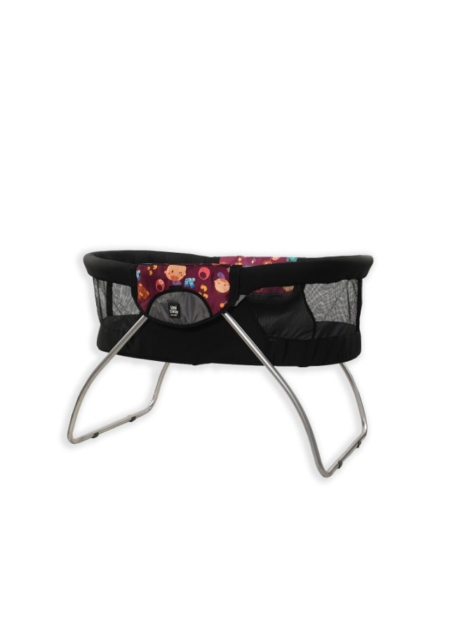 Uni baby Baby Cot bed all on board grey  - Image 3