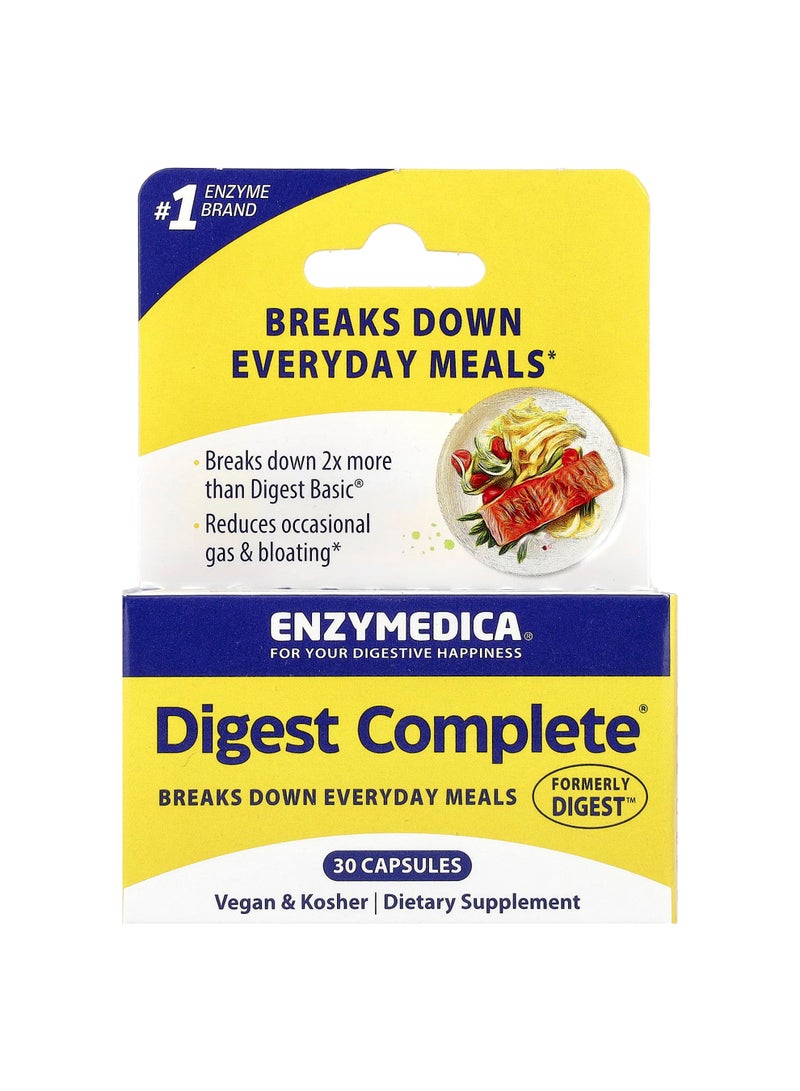 ENZYMEDICA Digest Complete, 30 Capsules