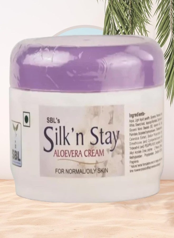 SBL Silk'n Stay Aloevera Cream for Normal/Oily Skin, 200g - Image 2