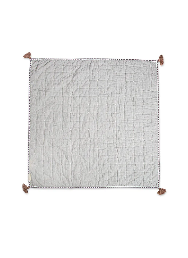 Crane BABY Ezra Copper Quilted Blanket