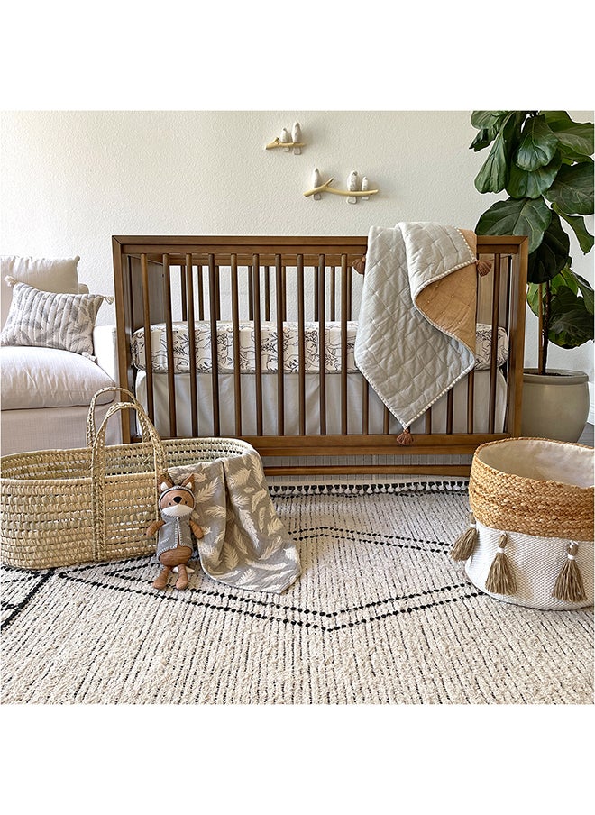 Crane BABY Ezra Copper Quilted Blanket  - Image 5