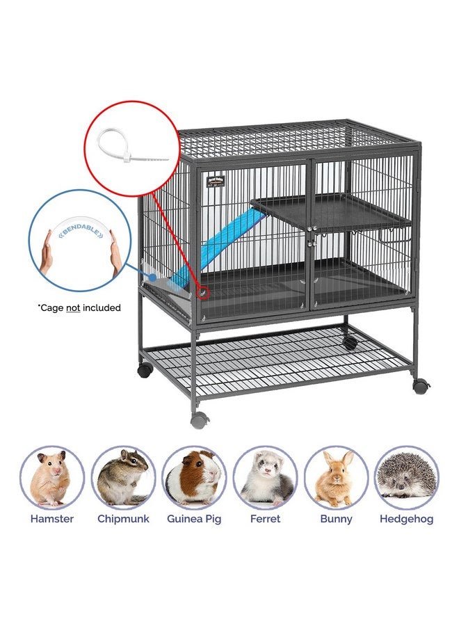 Marketing Holders 14” x 4.5" Cage Guard Siding Habitat Liner Flexible Pet 1 Pack of 8 Pliable Sheets Sanitary Small Animal Pen Rabbit Guinea Pig Lining Critter Urine Splash Protection Pens or Corrals - Image 2