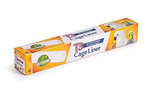 Prevue Hendryx Pet Products T3 Cage Liner, 14-1/2-Inch by 25-Feet - Image 1