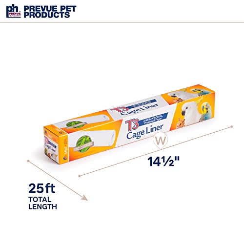 Prevue Hendryx Pet Products T3 Cage Liner, 14-1/2-Inch by 25-Feet - Image 3