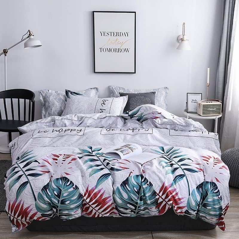 King Size/Single Size Bedsheet duvet cover pillow case 6pcs One Set High Cotton Quality Bedding Set Kids' Duvet Covers (A9, Single Size) - Image 2