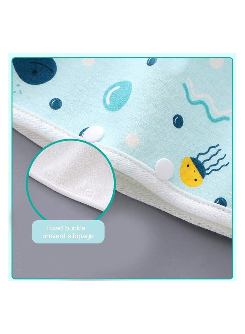 2 Pack Baby Diaper Skirt,Washable Waterproof Toddler Potty Training Skirt Cotton Toilet Training Nappy Skirt for Baby Boys Girls(L Size) - Image 3