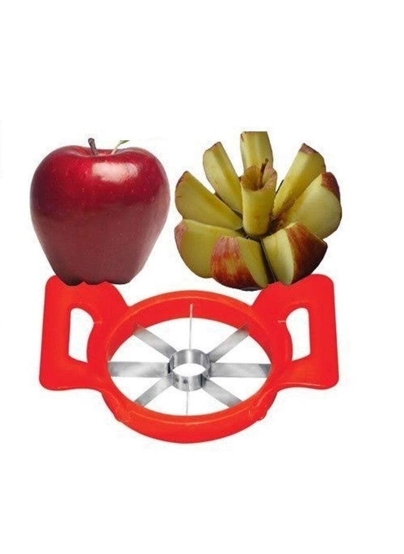 BLUE WONDER Blue Wonder Plastic Modak Maker Sancha Machine Kitchen Molds for Festivals with Apple CutterPack of 2 Multicolour  - Image 3