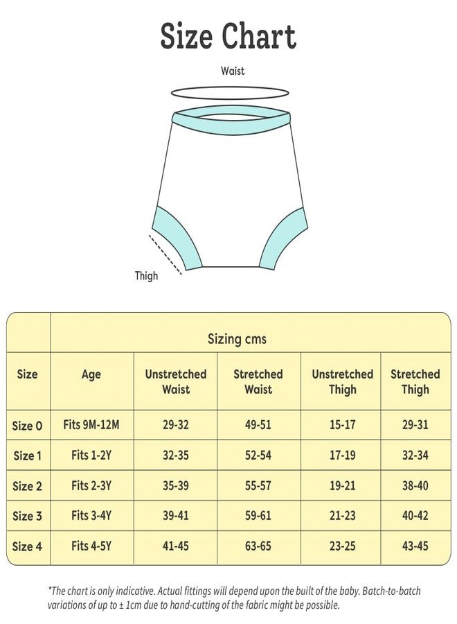 superbottoms Padded Underwear for Babies & Toddlers, 3 Layers of Premium Cotton & DryFeel Layer, Ideal for Diaper-Free Time & Mess-Free Potty Training Pants, Pack of 2 Assorted - Image 5