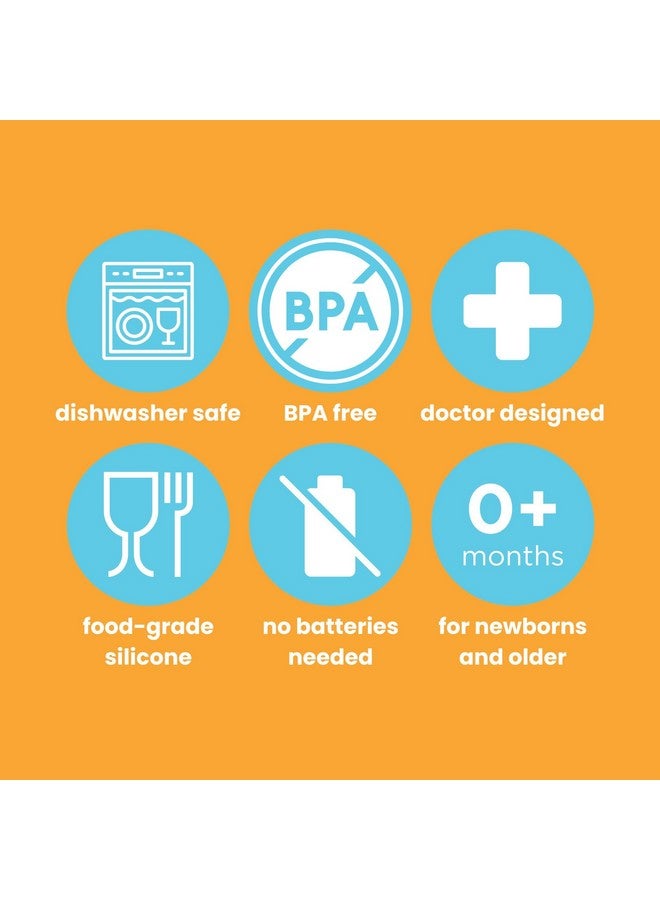 oogiebear: Baby Nasal Aspirator - Safe Booger & Earwax Remover for Newborns, Infants, Toddlers - Better Syringe, Airtight Suction, Nose Sucker - Essential Baby Stuff, Diaper Bag Must-Haves, Blue - Image 4