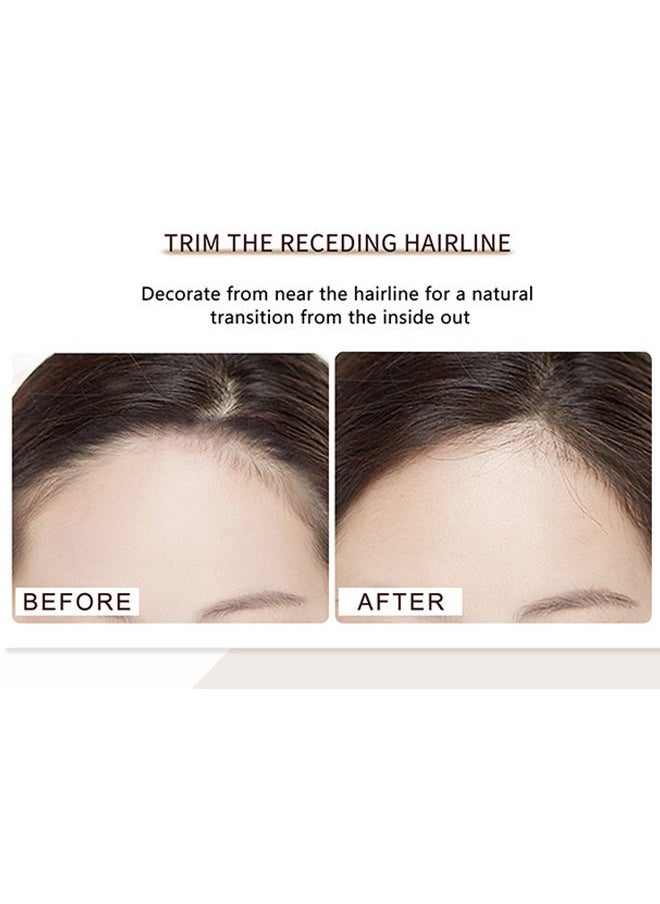 MAYCHEER - Hairline Powder Stick, 1 PCS Hair Shadow Powder Root Touch Up Powder, Waterproof Hair Shading Sponge Pen Hair Filler Powder for Cover Gray Hair Root, Hair Touch-Up, Thin Hair (Brown) - Image 1