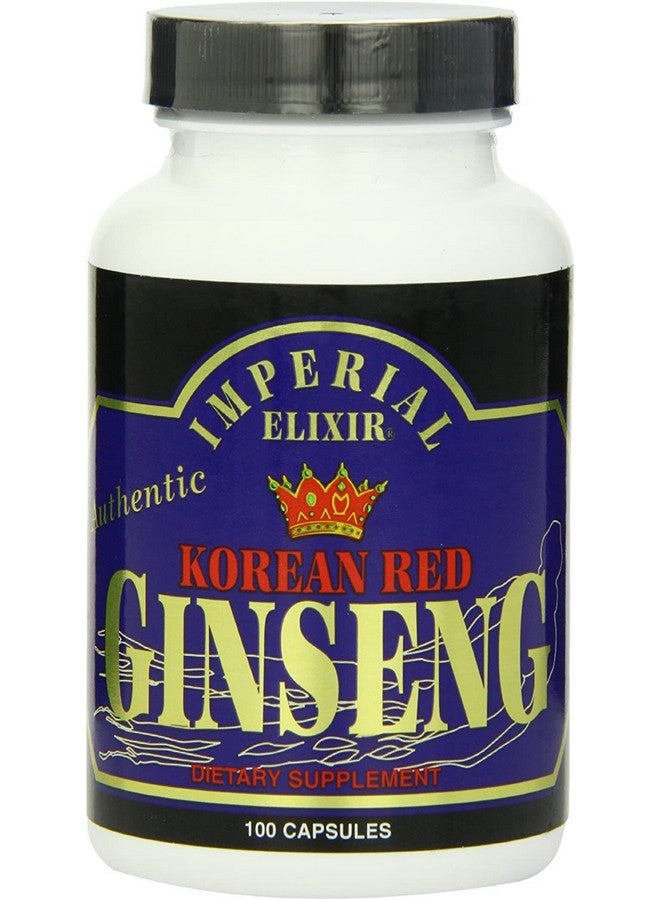 Imperial Elixir Imperial Elixir, Korean Red Ginseng 300 mg 100 Capsules - Image 1