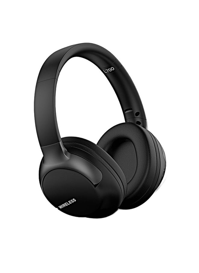 FlashHawk - Over-Ear Bluetooth Wireless Headphone,Stereo Sound Intelligent Noise-Canceling Headset, TF Card/Wired/Wireless Mode Black - Image 1