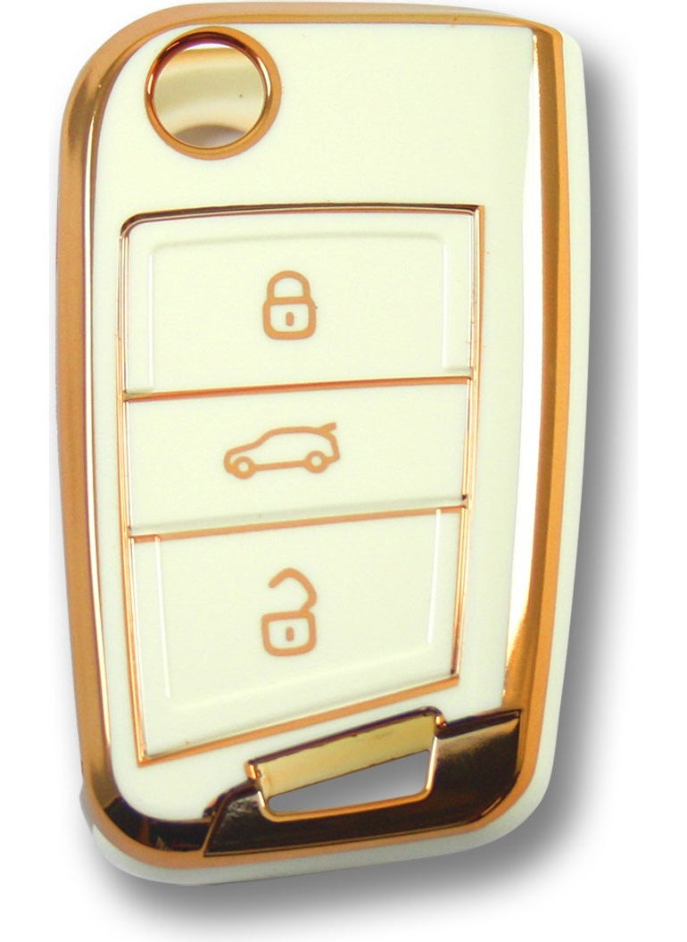 Tekno Dev Market Volkswagen-Seat-Skoda Flip Silicone Key Case  - Image 1