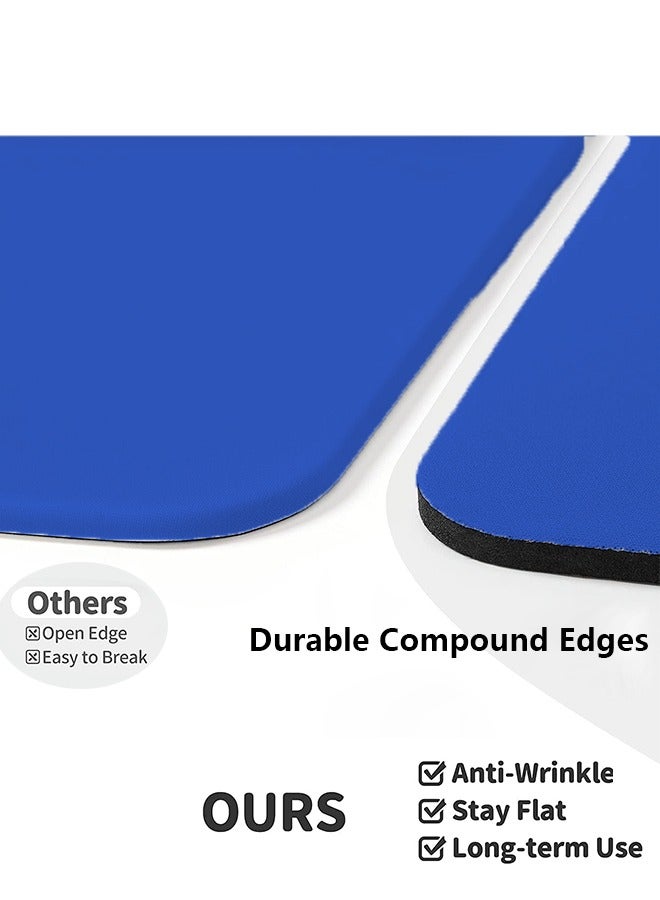 Ergonomic Mouse Pad Wrist Support, Comfortable Mouse Pad Wrist Rest, Relieve Wrist Pain Gel Mouse pad, Non-Slip Rubber Base Mousepad for Laptop (dark blue）  - Image 3