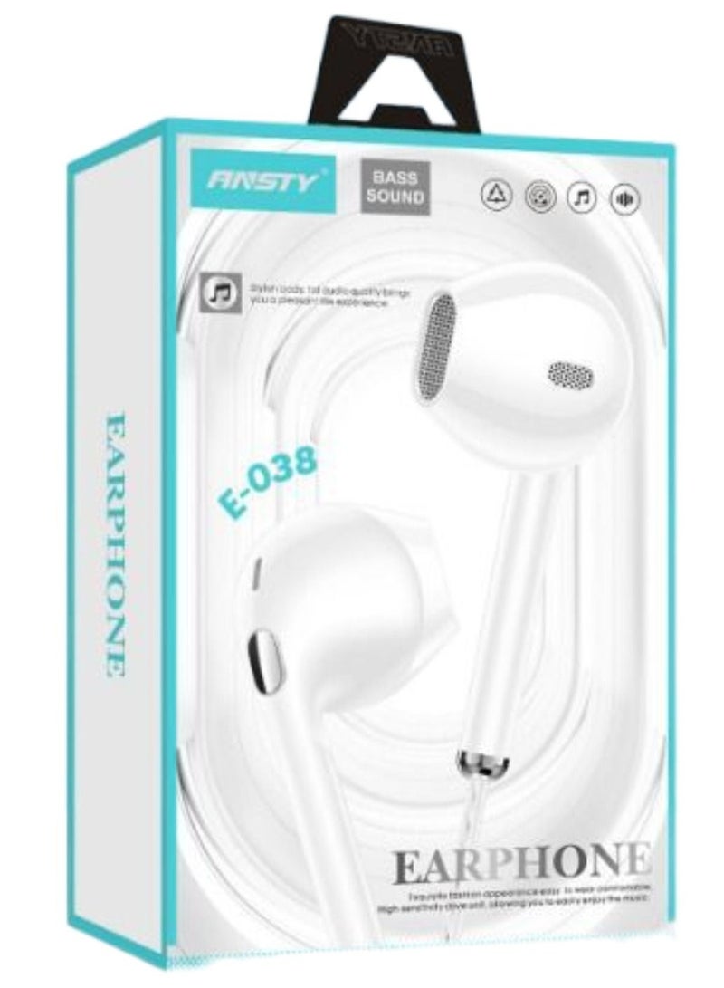 انستي سماعة داخل الأذن صوت ستيريو هاي فاي - Image 1