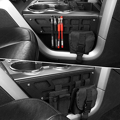Hooke Road F150 Interior Storage Accessories Center Console MOLLE Panel Compatible with Ford F-150 09-14 Pickup Trucks - Image 5